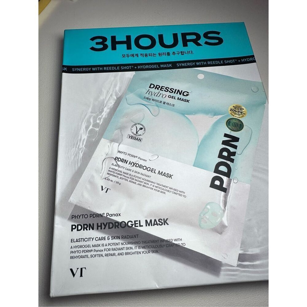 VT COSMETICS PDRN Hydrogel Mask 4pcs